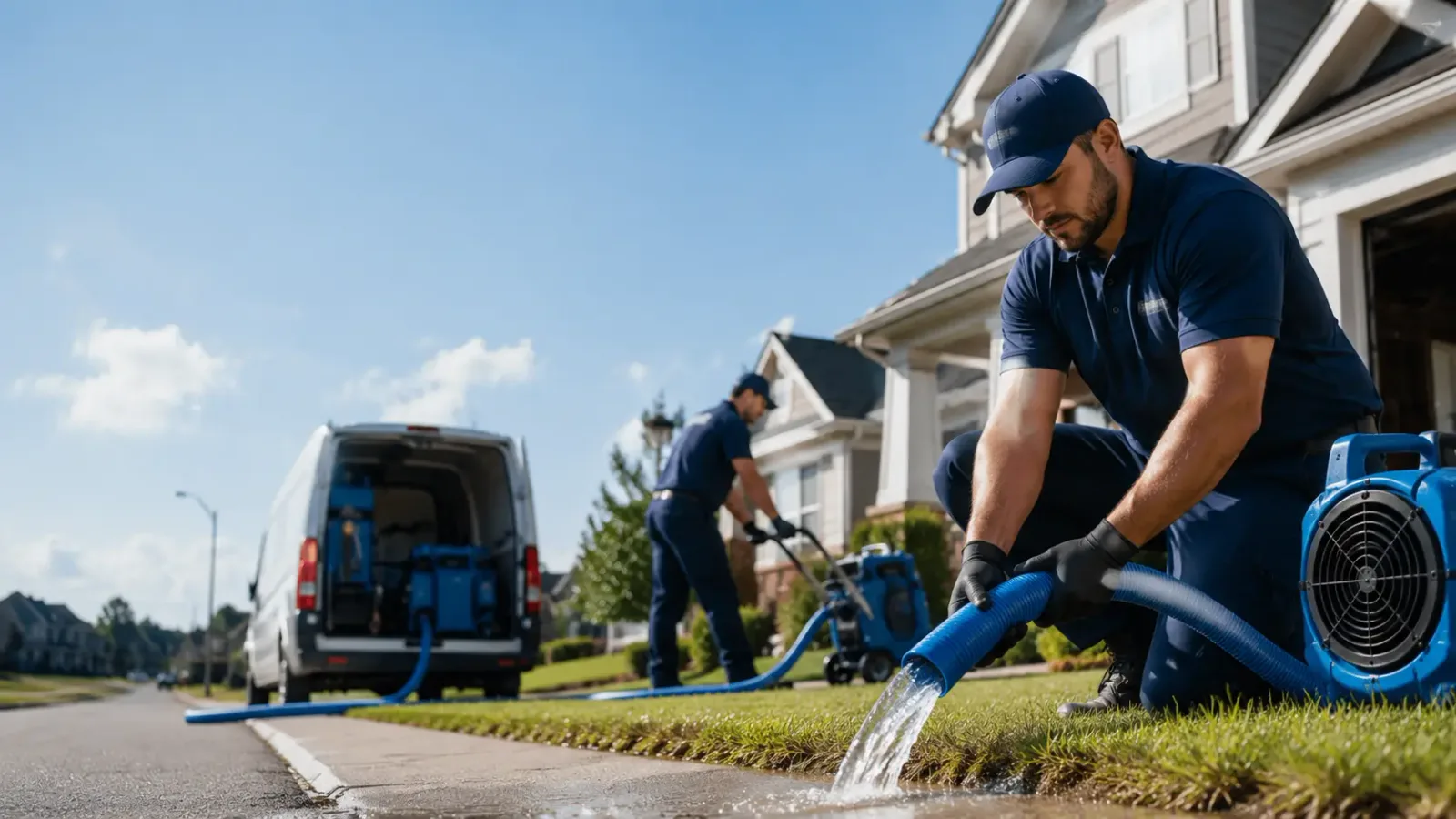 Flood Damage Restoration in Bolivia, NC